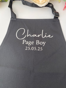 Children’s Black Apron