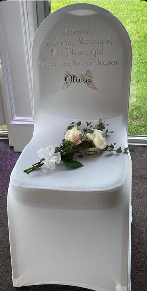 Memorial Chair Covers