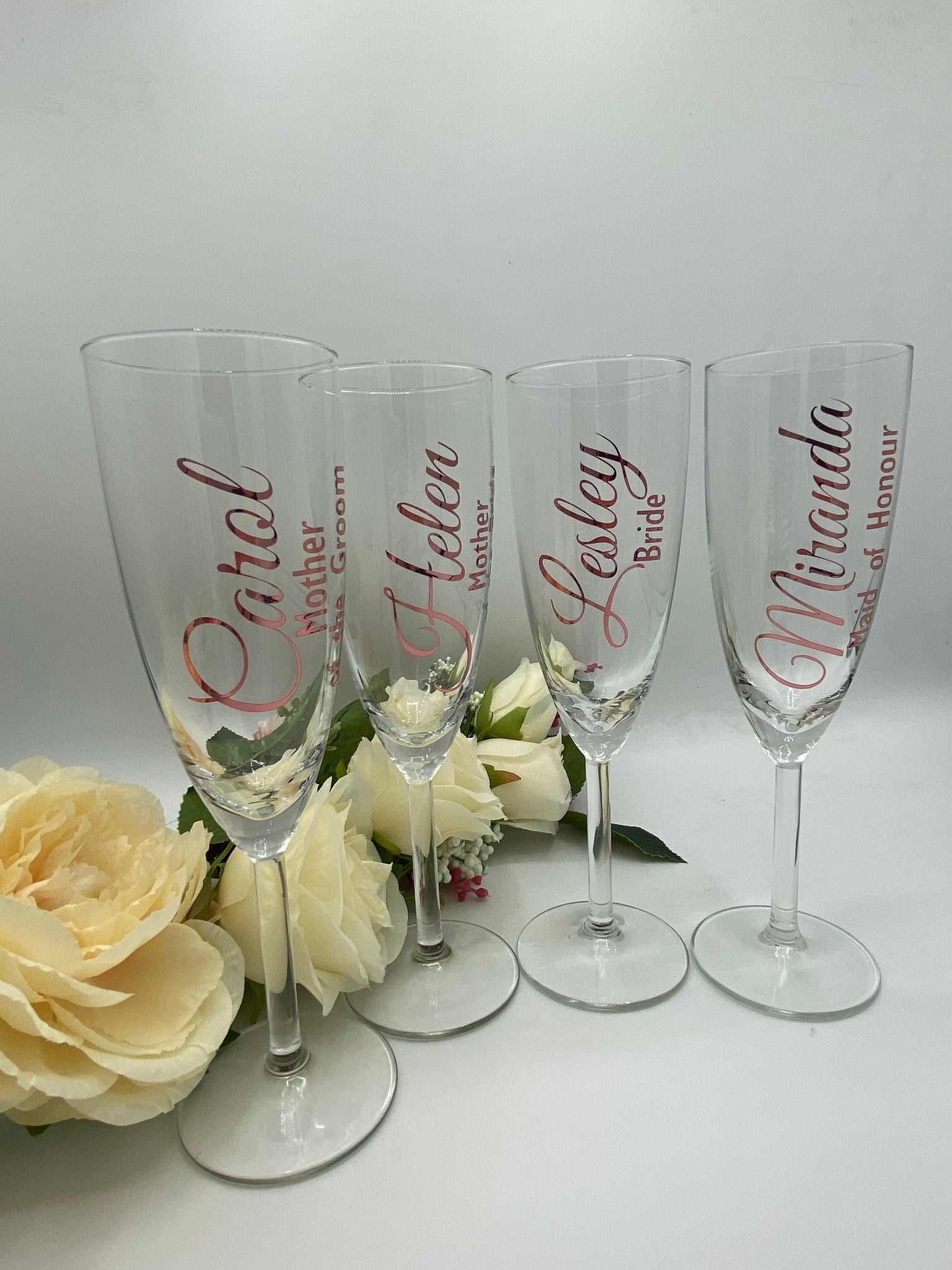 Personalised Champagne Flute