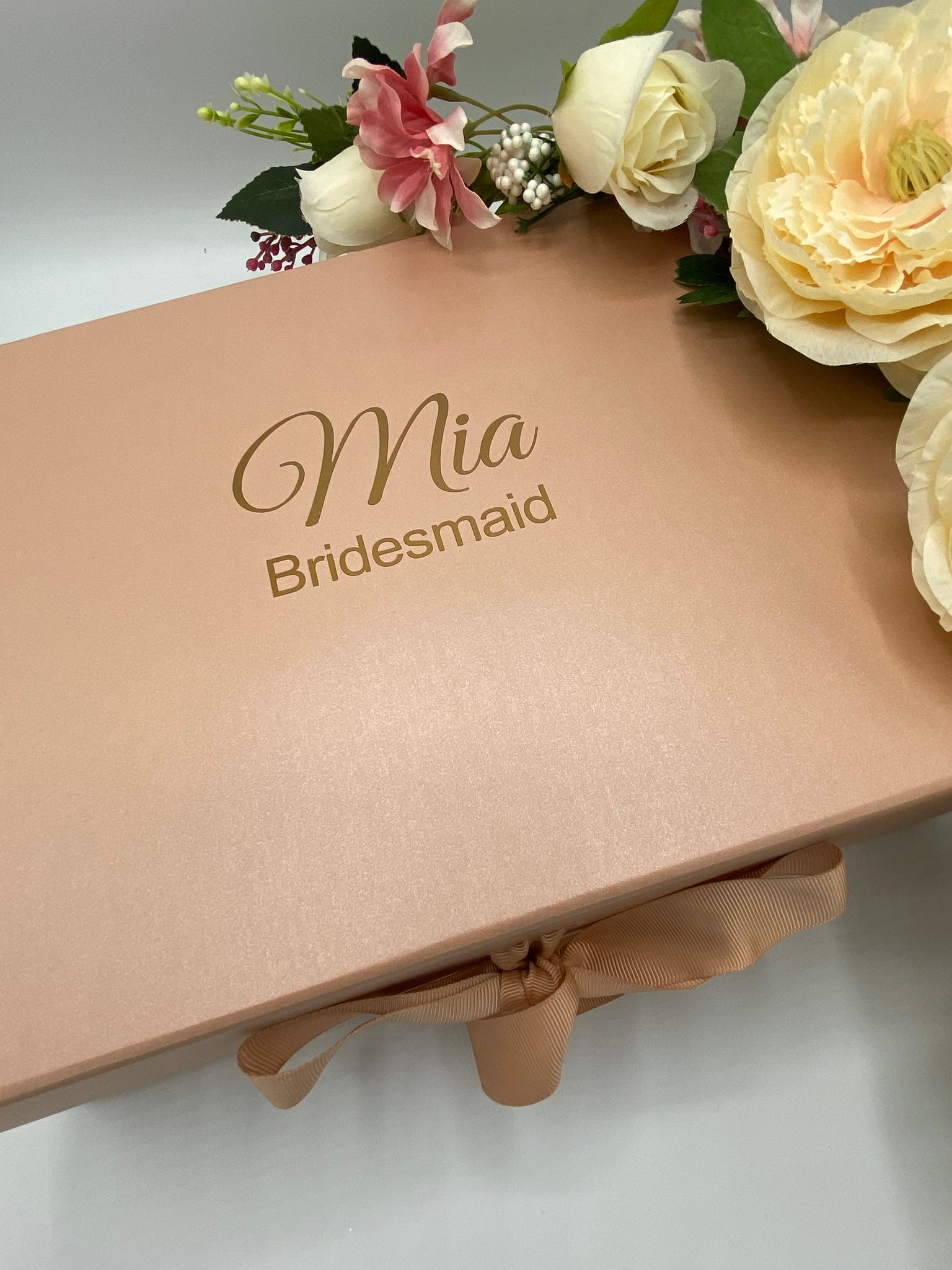 Rose Gold Luxury Gift Box