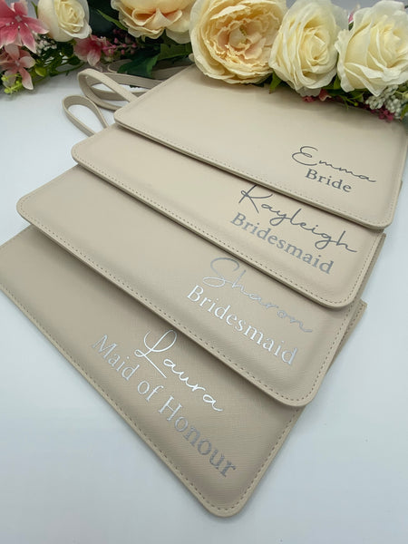 Personalised Clutch Bag